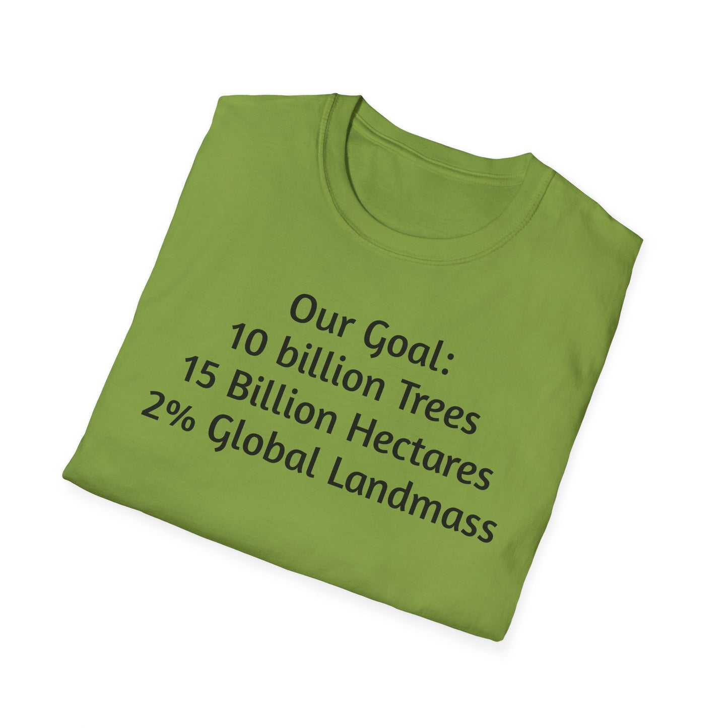 Eco-Friendly Unisex Softstyle T-Shirt - Our Goal: 10 Billion Trees & Carbon Neutrality