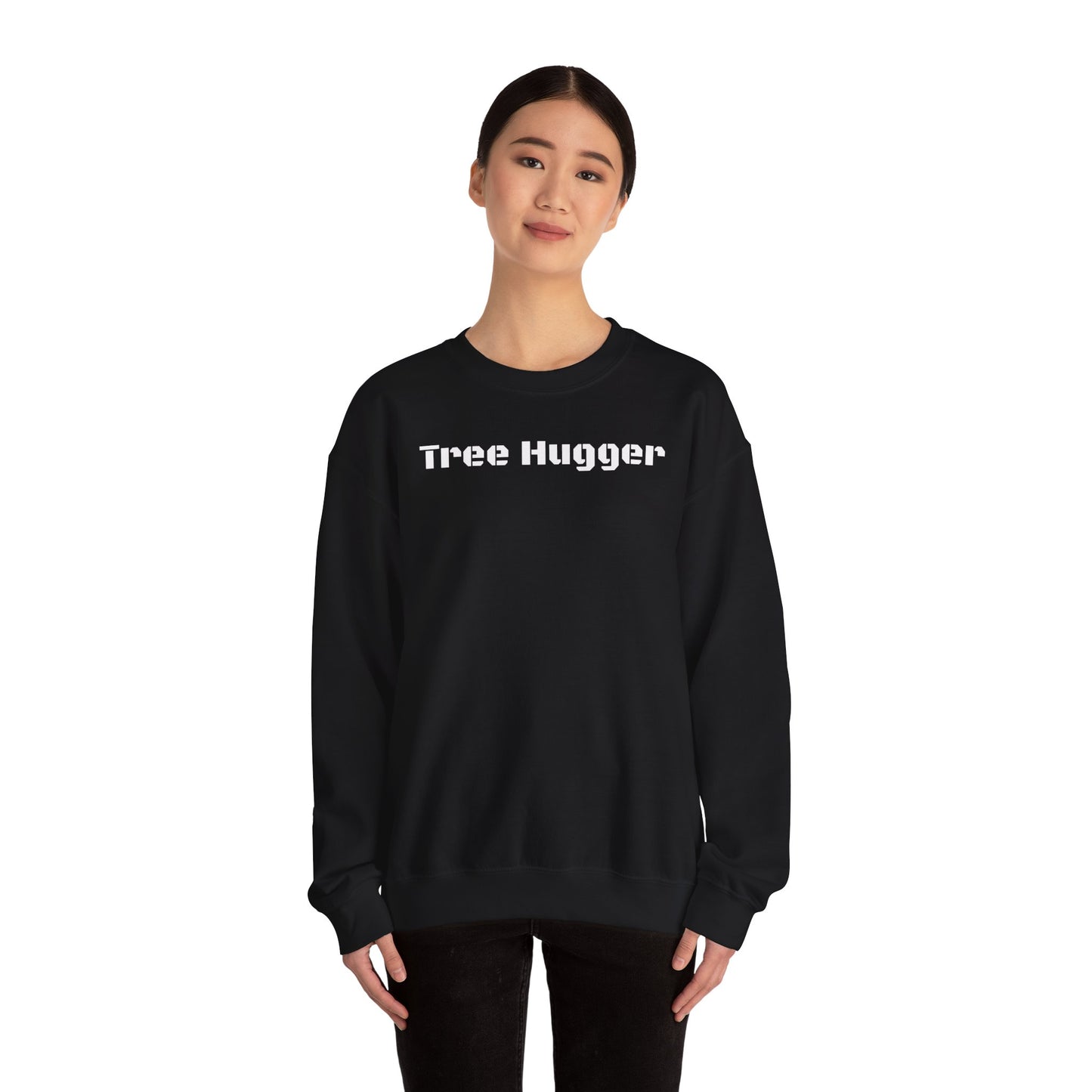 Tree Hugger Unisex Heavy Blend™ Crewneck Sweatshirt - Eco-Friendly Fashion