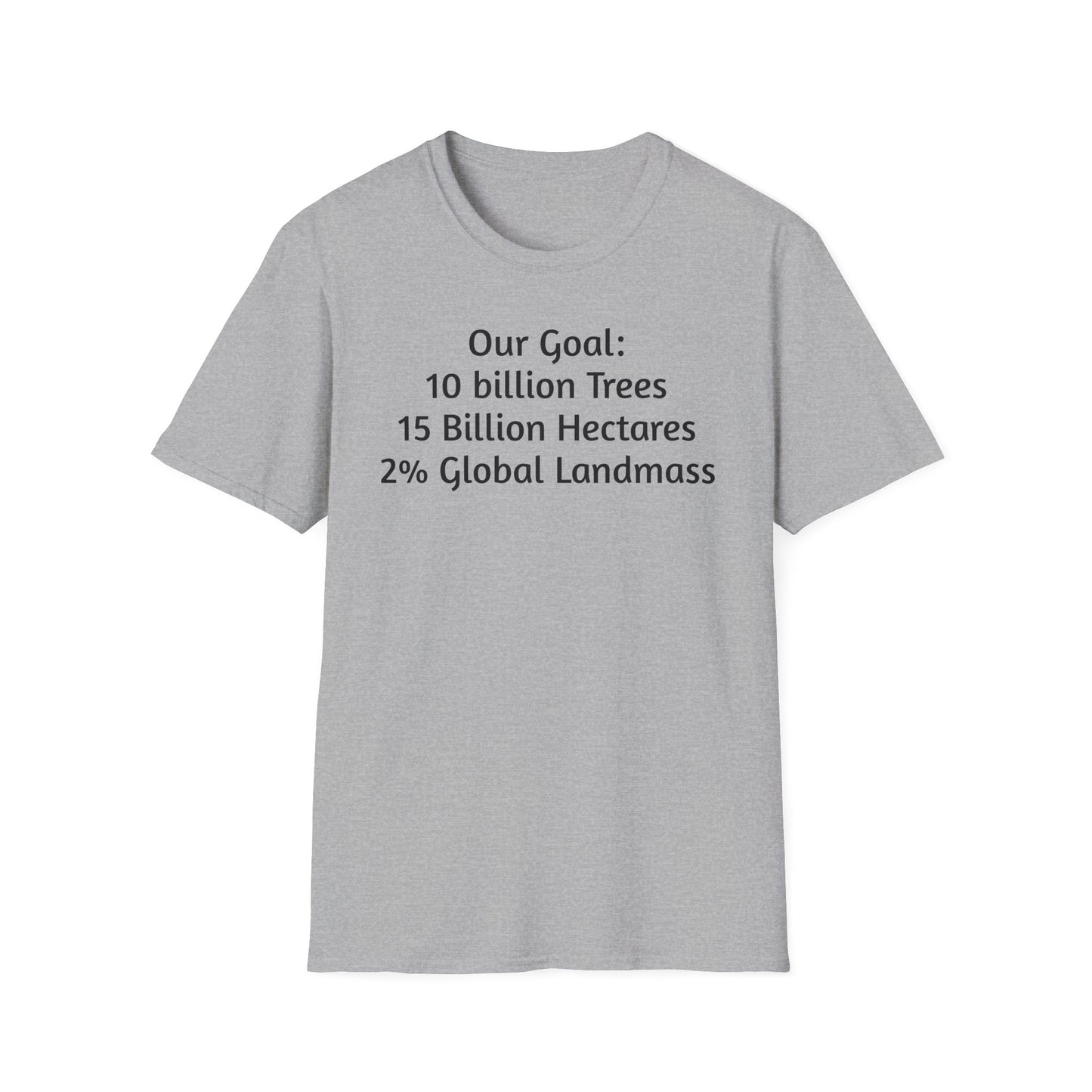Eco-Friendly Unisex Softstyle T-Shirt - Our Goal: 10 Billion Trees & Carbon Neutrality