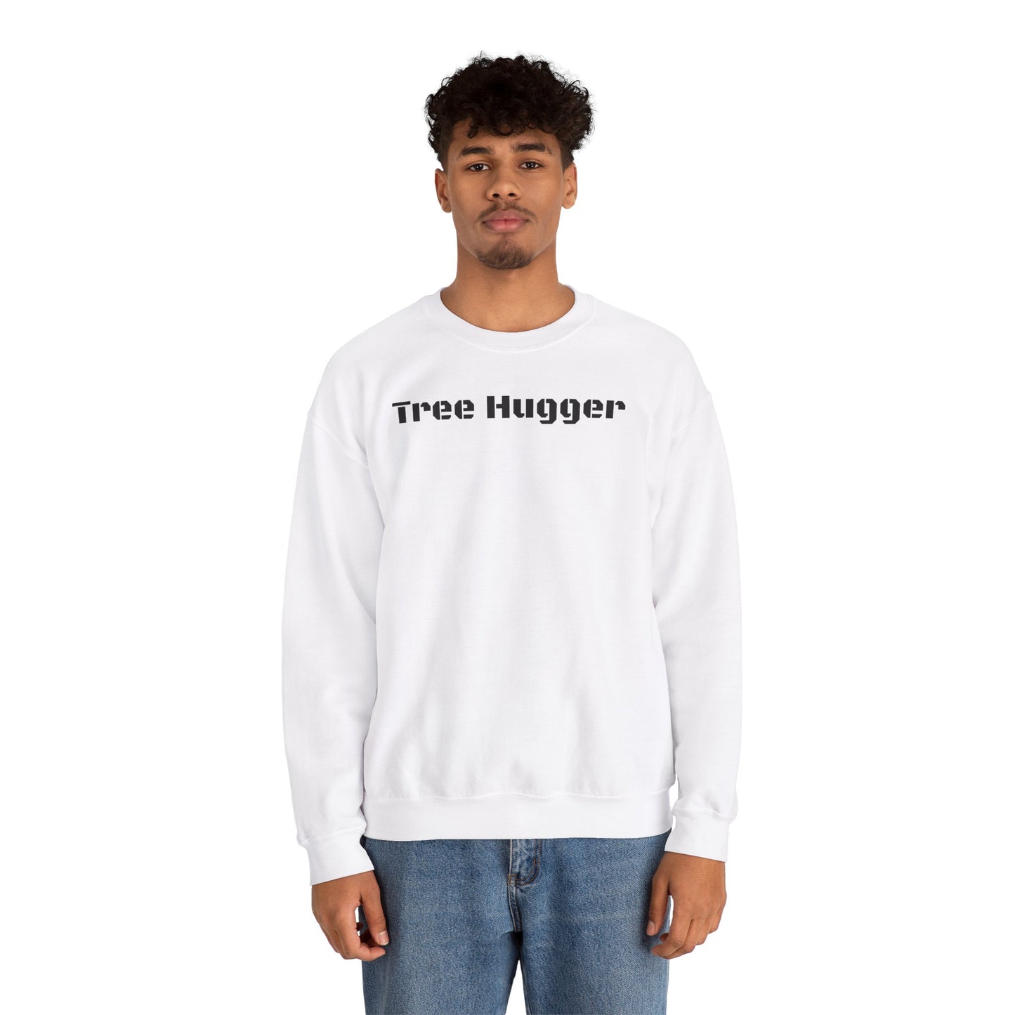 Tree Hugger Unisex Heavy Blend™ Crewneck Sweatshirt - Eco-Friendly Fashion