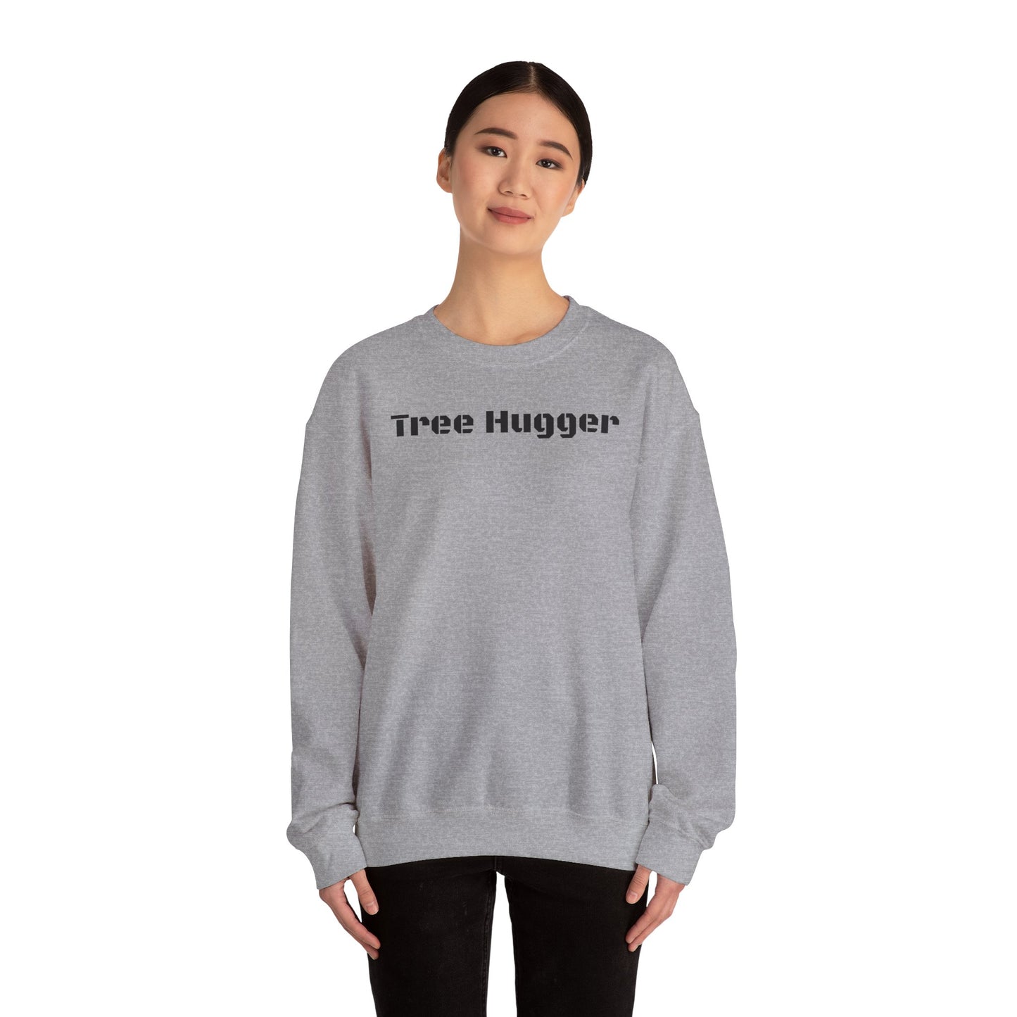 Tree Hugger Unisex Heavy Blend™ Crewneck Sweatshirt - Eco-Friendly Fashion