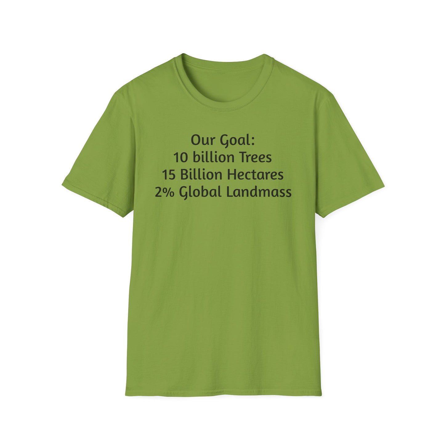 Eco-Friendly Unisex Softstyle T-Shirt - Our Goal: 10 Billion Trees & Carbon Neutrality