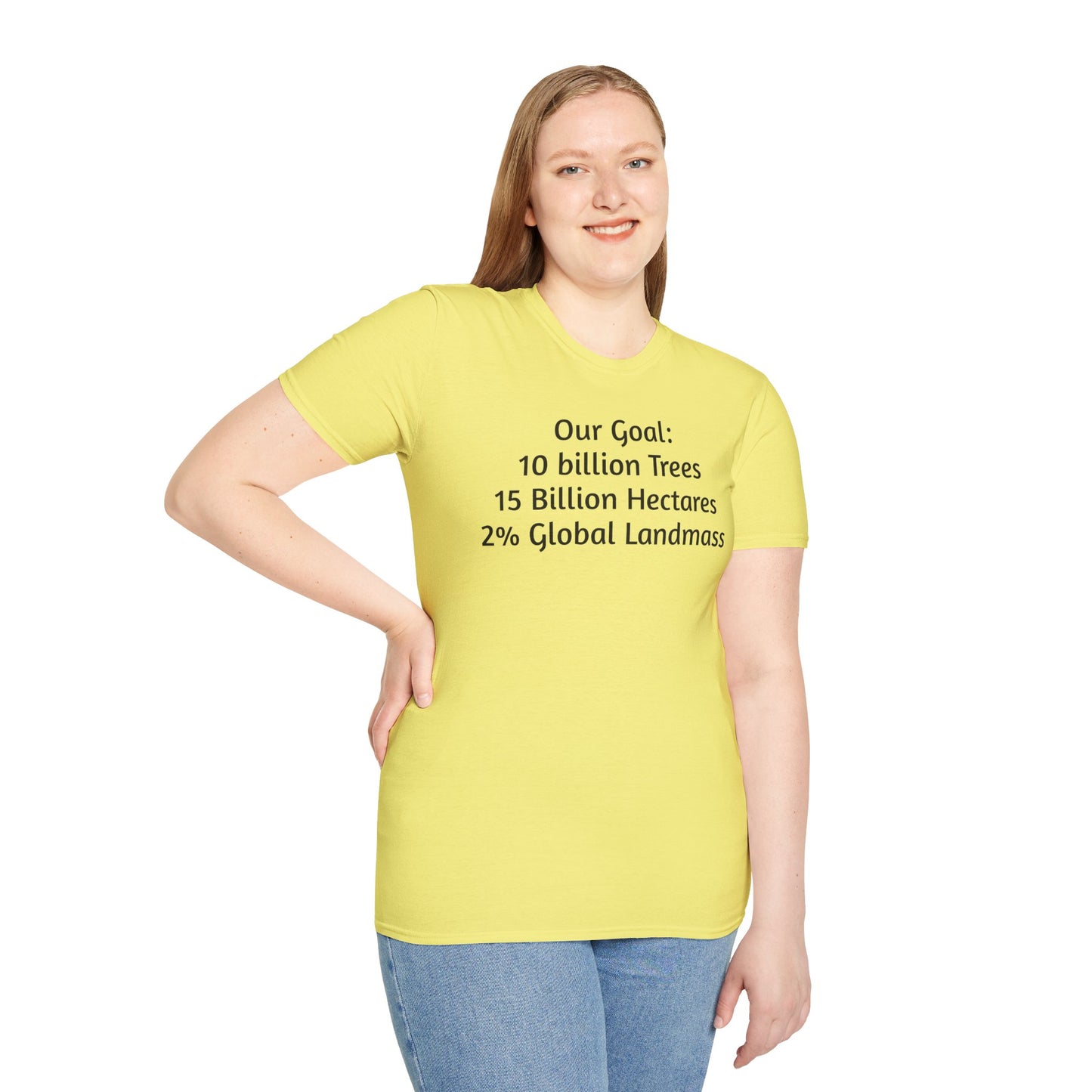 Eco-Friendly Unisex Softstyle T-Shirt - Our Goal: 10 Billion Trees & Carbon Neutrality