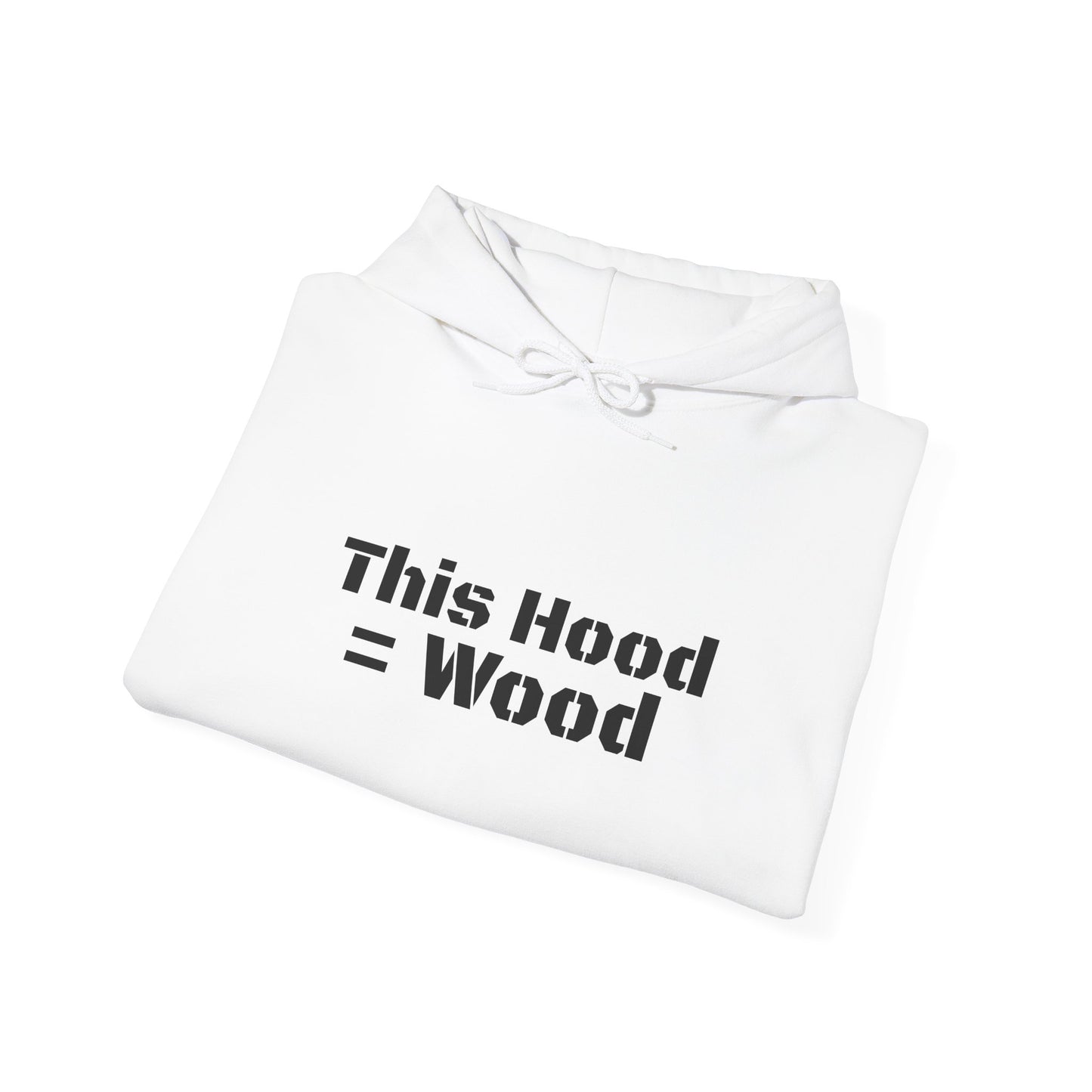 Cozy Unisex Heavy Blend™ Hooded Sweatshirt 'This Hod = Wood' - Perfect for Relaxing at Home or Casual Outings