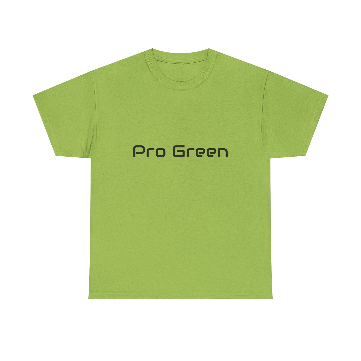 Eco-Friendly Unisex Heavy Cotton Tee - Pro Green & #TreeShirt