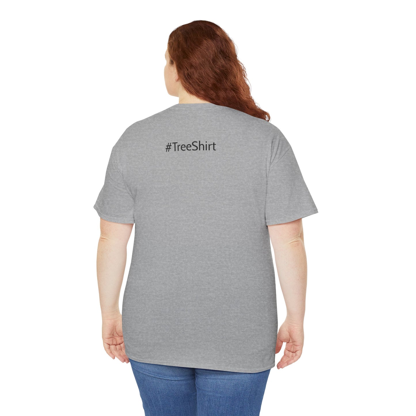Nature Lover Unisex Heavy Cotton Tee - I Identify As A Nature Lover #TreeShirt