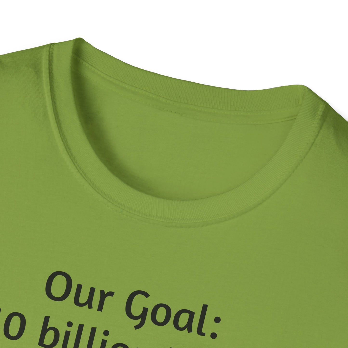 Eco-Friendly Unisex Softstyle T-Shirt - Our Goal: 10 Billion Trees & Carbon Neutrality