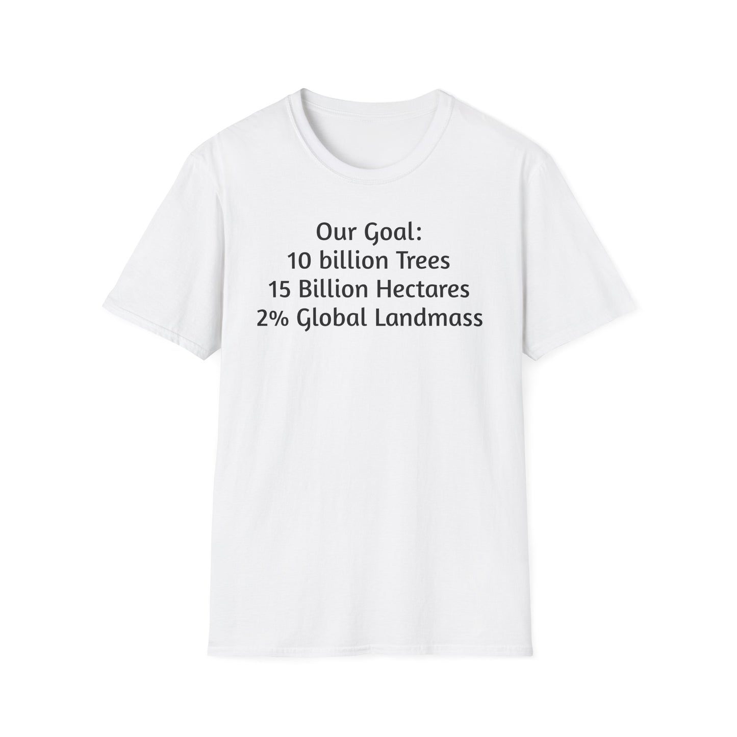 Eco-Friendly Unisex Softstyle T-Shirt - Our Goal: 10 Billion Trees & Carbon Neutrality