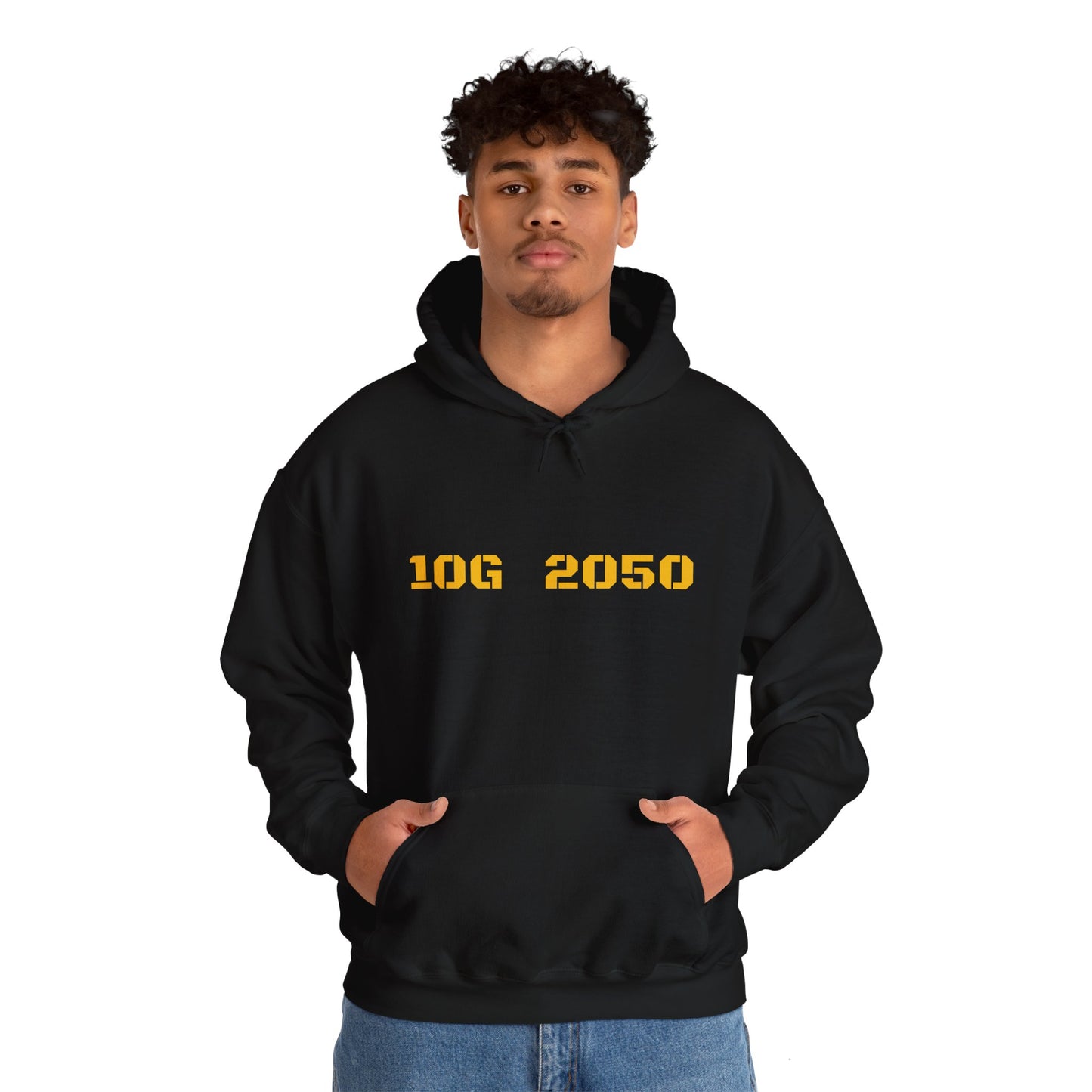 Unisex Heavy Blend Hoodie - 10G 2050 Design | Cozy Streetwear for Everyday Wear