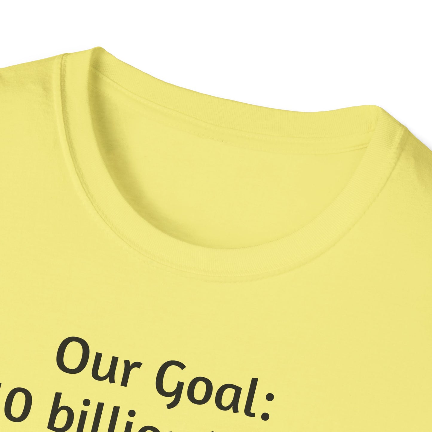 Eco-Friendly Unisex Softstyle T-Shirt - Our Goal: 10 Billion Trees & Carbon Neutrality