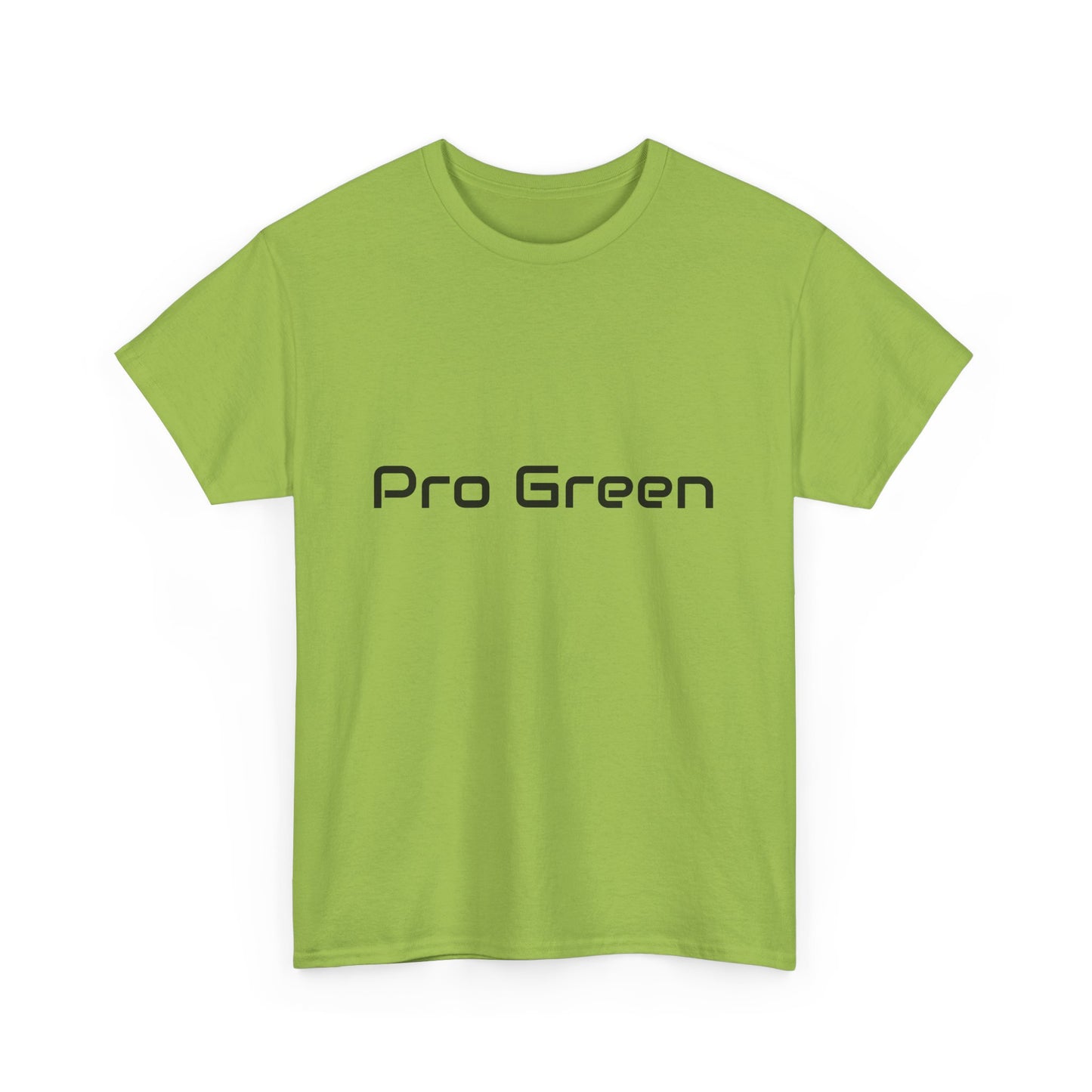 Eco-Friendly Unisex Heavy Cotton Tee - Pro Green & #TreeShirt