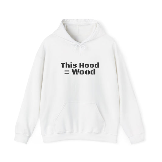 Cozy Unisex Heavy Blend™ Hooded Sweatshirt 'This Hod = Wood' - Perfect for Relaxing at Home or Casual Outings